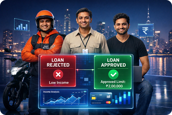 Gig economy credit gap India