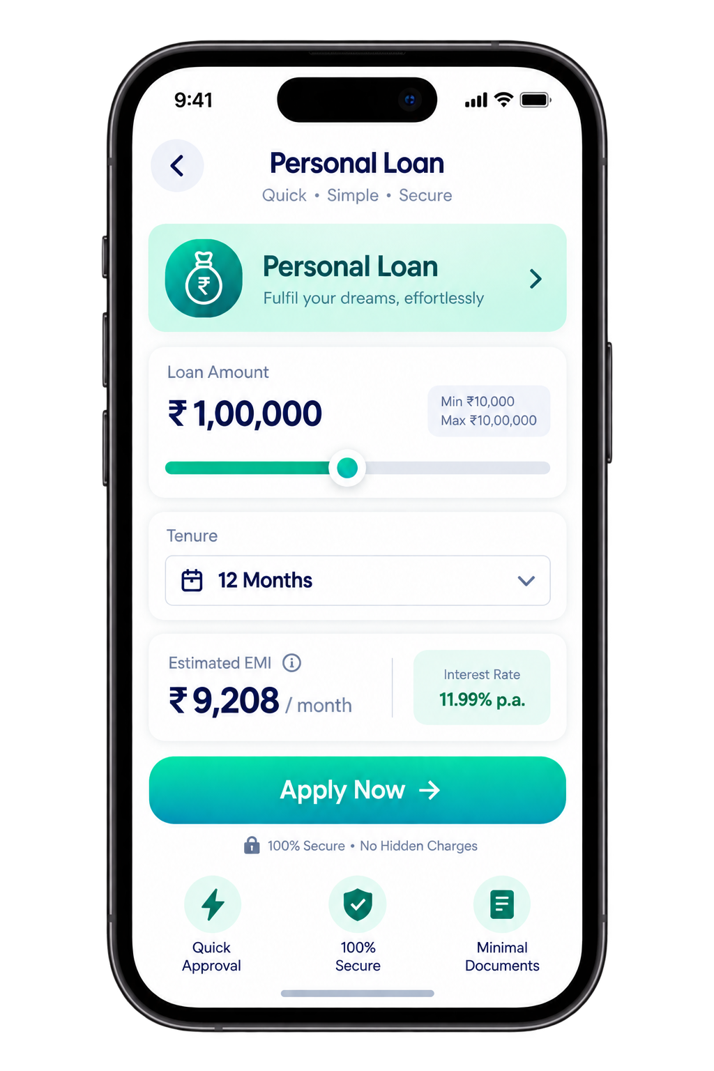 Personal Loan Application