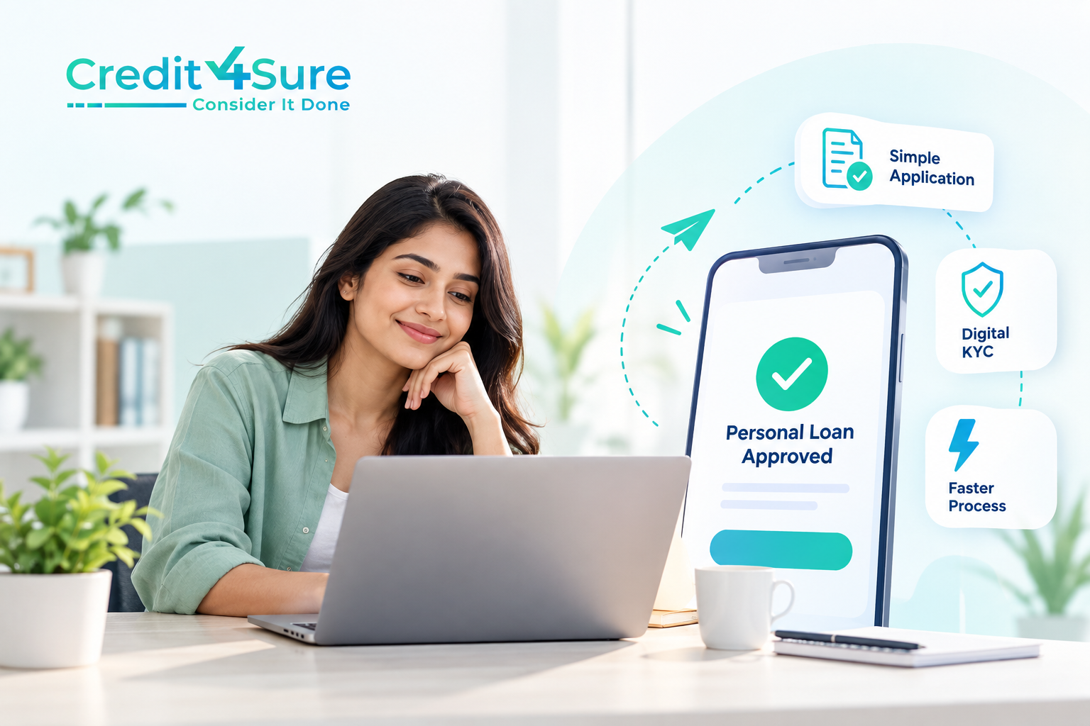 Personal loan apply online with simple application and digital KYC